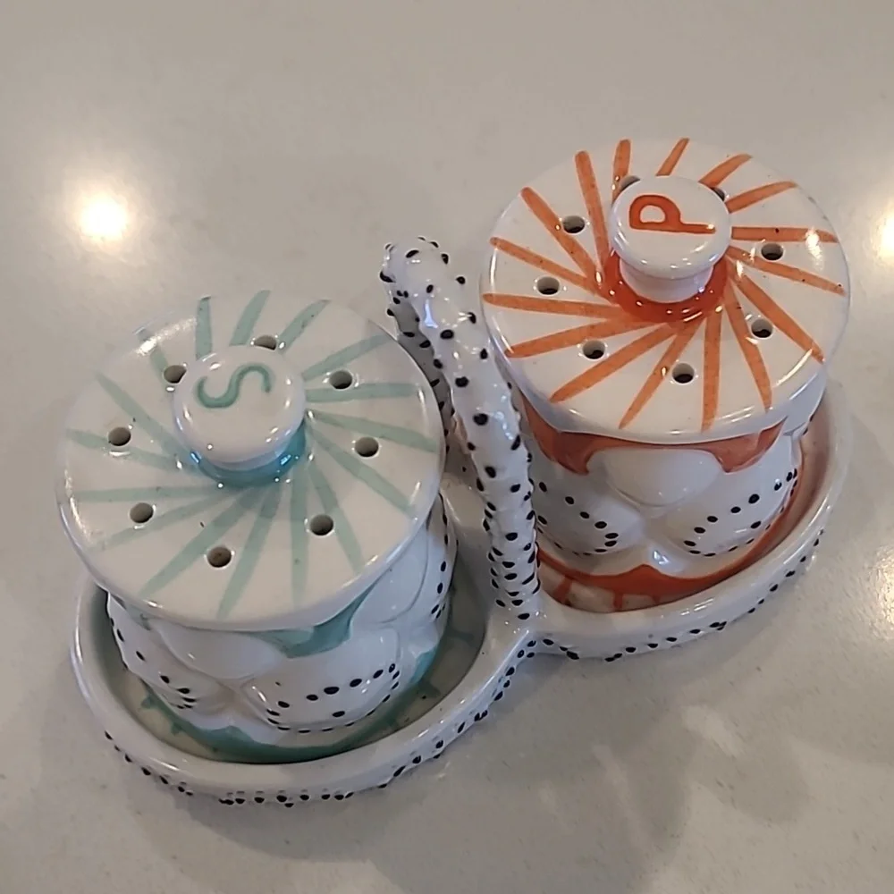 Anthropologie S & P Shakers